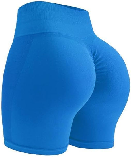 Women's Seamless High Waist Butt Lift Biker Shorts, Yoga Workout