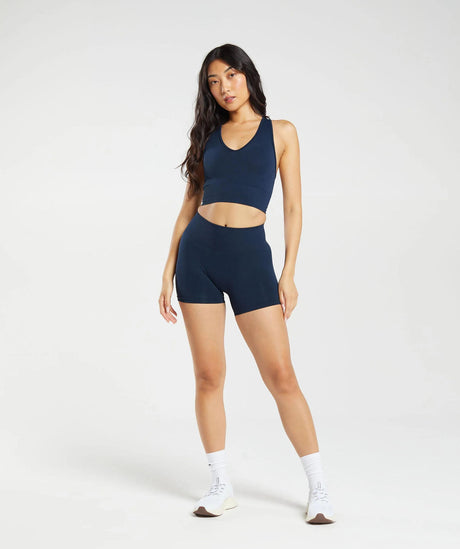 Women Gym Yoga Shorts Seamless Tight Legging High Waist Scrunch Butt Workout Running Yoga Pants Leggings for Sport