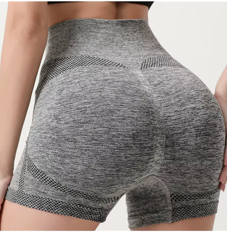 Custom Logo Women Sports Wear Fitness Scrunch Butt Lift Gym Seamless Pants High Waist Yoga Leggings Shorts