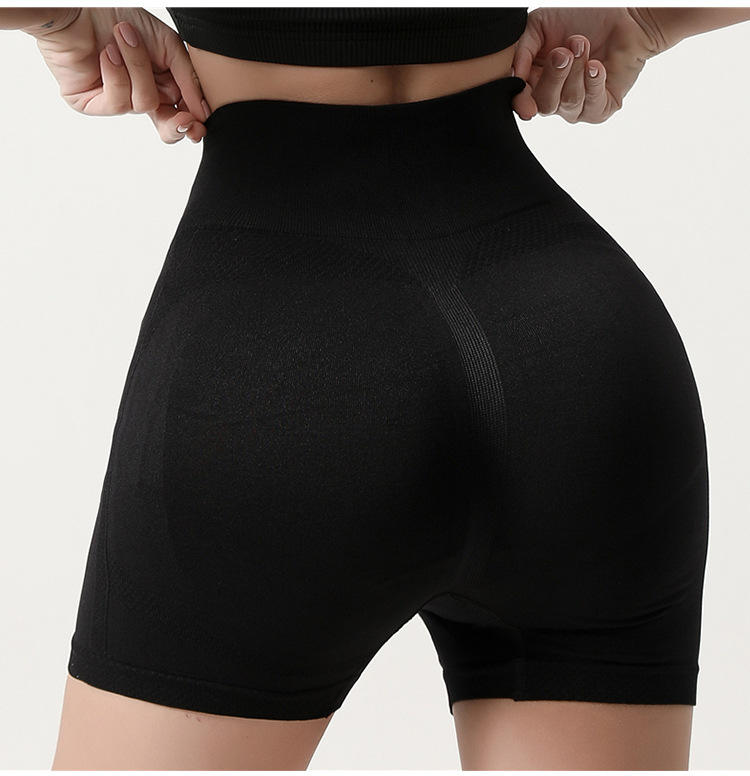 Custom Logo Women Sports Wear Fitness Scrunch Butt Lift Gym Seamless Pants High Waist Yoga Leggings Shorts