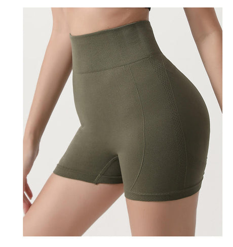 Custom Logo Women Sports Wear Fitness Scrunch Butt Lift Gym Seamless Pants High Waist Yoga Leggings Shorts