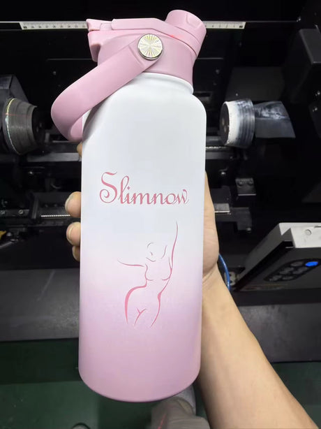 Slim now Stainless Steel Tumbler Drinking Sports Water Bottle Double Wall Vacuum Flask Thermal 32oz (946ml)