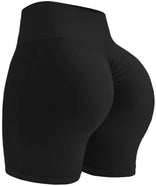 Women's Seamless High Waist Butt Lift Biker Shorts, Yoga Workout