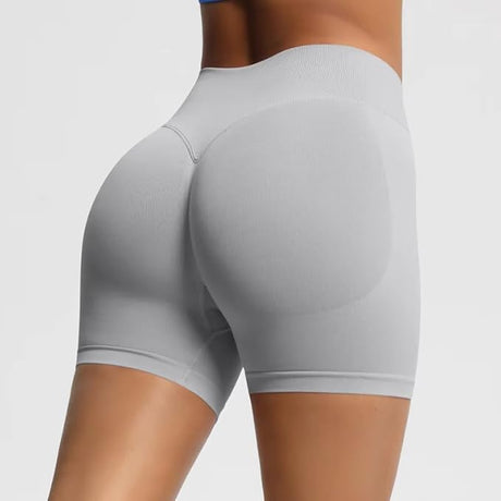 Women's Seamless High Waist Butt Lift Biker Shorts, Yoga Workout