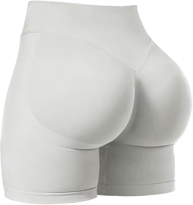 Women's Seamless High Waist Butt Lift Biker Shorts, Yoga Workout