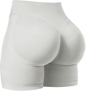 Women's Seamless High Waist Butt Lift Biker Shorts, Yoga Workout