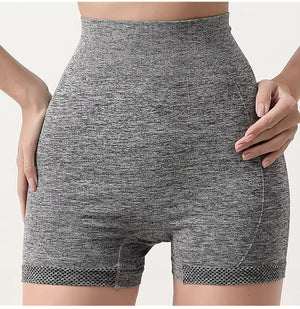 Custom Logo Women Sports Wear Fitness Scrunch Butt Lift Gym Seamless Pants High Waist Yoga Leggings Shorts