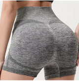 Custom Logo Women Sports Wear Fitness Scrunch Butt Lift Gym Seamless Pants High Waist Yoga Leggings Shorts