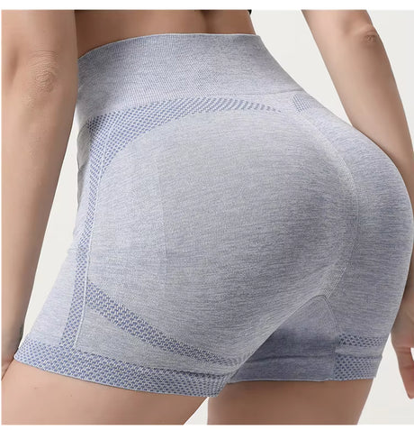 Custom Logo Women Sports Wear Fitness Scrunch Butt Lift Gym Seamless Pants High Waist Yoga Leggings Shorts