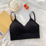 New Sexy Brassiere Wireless Bralette Sports Yoga Bra U X-cross Back Tube Top Wrapped Chest Girl Lady Vest Seamless Bra Tube Top